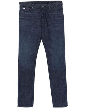 Emporio Armani Belt Loops Jeans - Blue