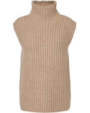 The Row Sleeveless Sweater - Natural