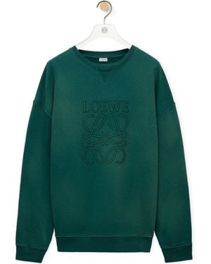 Loewe Regular Fit Sweatshirt - Green