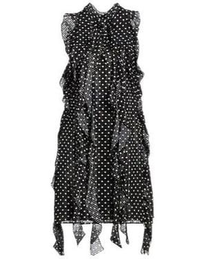 Burberry Polka Dot Dress - Black