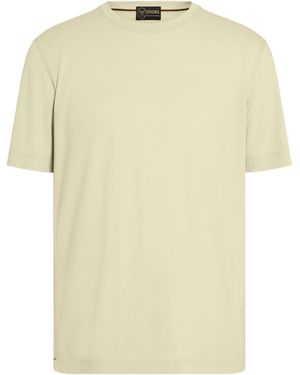 ZEGNA Vellus Aureum T-Shirt - Yellow