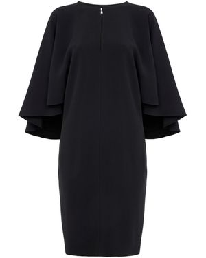 Chloé Chloé Cape Sleeves Mini Dress - Black