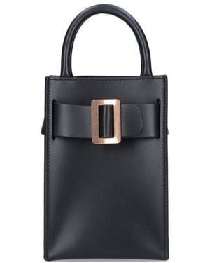 Boyy Bobby Leather Tote Bag - Black