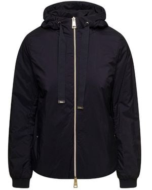 Herno Drawstring-Fastening Jacket - Blue