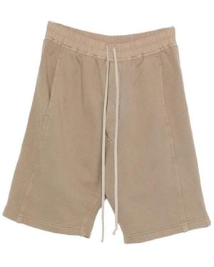 Rick Owens Drawstring Shorts - Natural