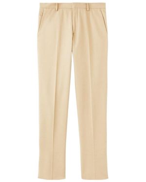 Loro Piana Jarno Belt-Loop Trousers - Natural