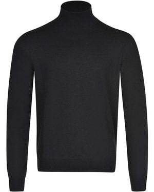 Tagliatore Long Sleeved Turtleneck Jumper - Black
