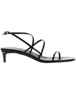 KHAITE Loop Heeled Sandals - Multicolor