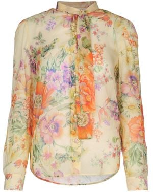 Celine Long Sleeve Shirt - Multicolour