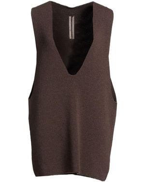 Rick Owens Mid-Weight Knit Sweaters - Brown