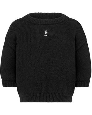 Dior Kids' Short-Sleeved Sweater - Black
