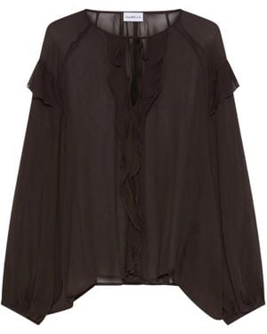 Marella Long-Sleeved Top - Black