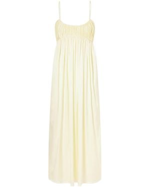 TOVE Slip Dress - White