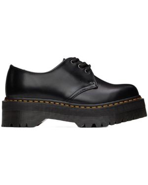 Dr. Martens Logo-Laced Oxford Shoes - Black
