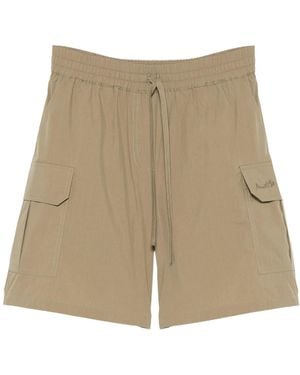 P.A.R.O.S.H. Ninja Cargo Shorts - Natural