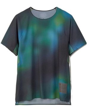 Y-3 Running Short-Sleeves T-Shirt - Blue