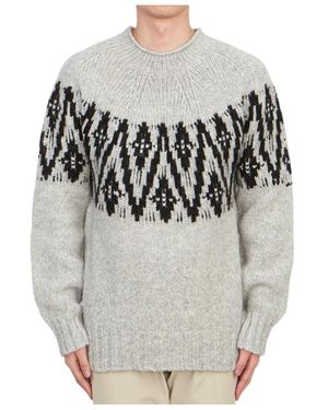 Lardini Long-Sleeved Jumper - Grey