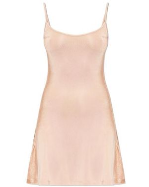 DIESEL D-Hupy Glittered Sleeveless Mini Dress - Pink