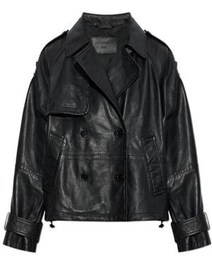 AllSaints Reya Belted Jacket - Black