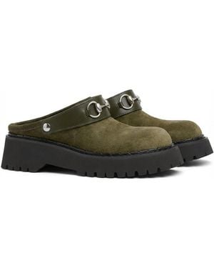 Gucci Mule With Horsebit - Brown