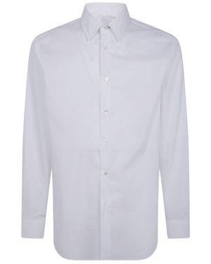 Paul Smith Long Sleeved Buttoned Shirt - White