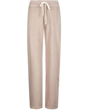 James Perse Wide Leg Sweatpants - Natural