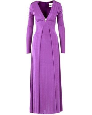 Aniye By Long Sleeve Dress - Purple