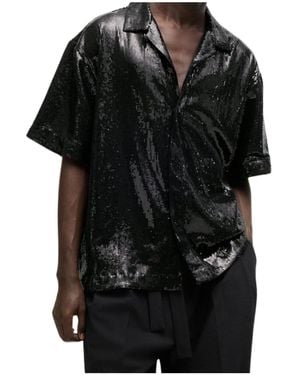 BOSS Sequin Shirt - Black