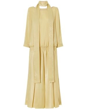 MM6 by Maison Margiela Lining-Look Dress - Yellow