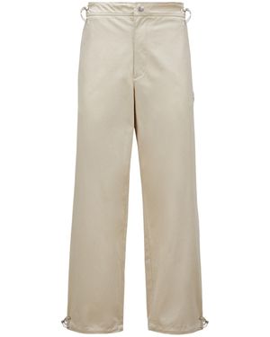 Moncler Drawstring Trousers - Natural
