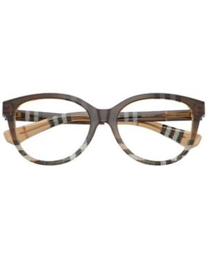 Burberry Eyewear Cat-Eye Glasses - White