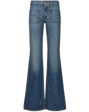 Coperni Denim Pants With Belt Loops - Blue