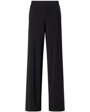 Norma Kamali Simple And Casual Trousers - Black