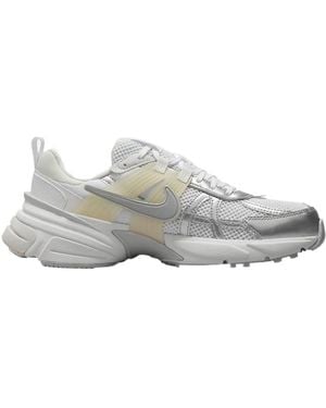 Nike V2K Run Lace-Up Trainers - Grey