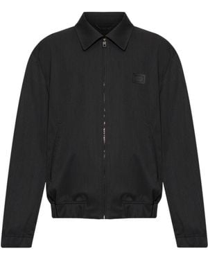 Dolce & Gabbana Long-Sleeve Casual Jacket - Black