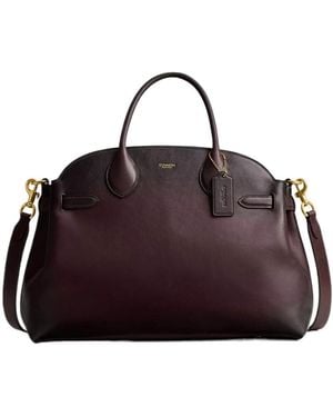 COACH Soft Empire Carryall Bag 40 - Purple