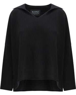 Alanui Finest Polo Jumper - Black