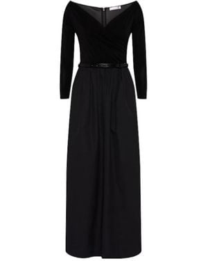 Max Mara Long-Sleeved Dress - Black