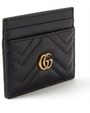 Gucci Gg Marmont Card Case - Black