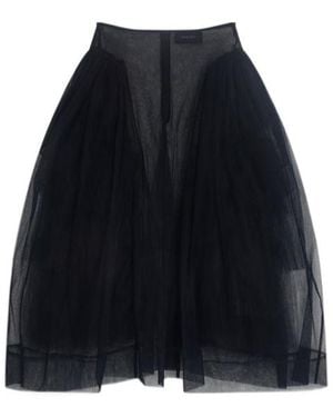 Simone Rocha Textured Skirt - Blue