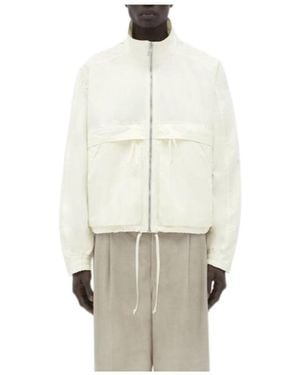 Bottega Veneta Tech Nylon Jacket - White