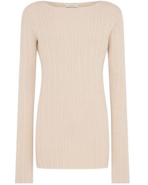 Entire studios Arches Long-Sleeved Knitwear - Natural