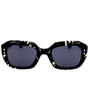 Isabel Marant Rectangular Acetate Sunglasses - Blue