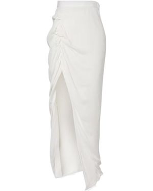 Vivienne Westwood Draped Maxi Skirt - White