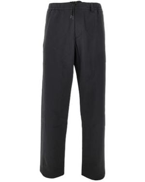 Herno Straight Leg Trousers - Black