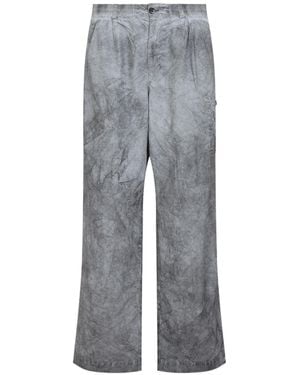 C.P. Company Lens-Detail Cargo Trousers - Grey