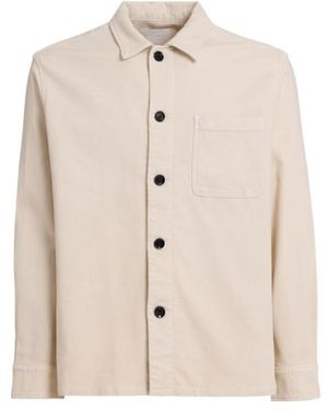 Citizens of Humanity Cotton Blend Denim Shirt - Natural