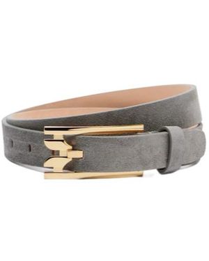 Victoria Beckham Adjustable Waist Belt - White