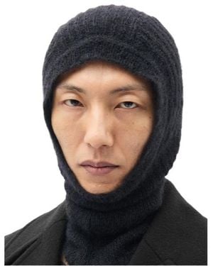 Ann Demeulemeester Vali Balaclava - Blue