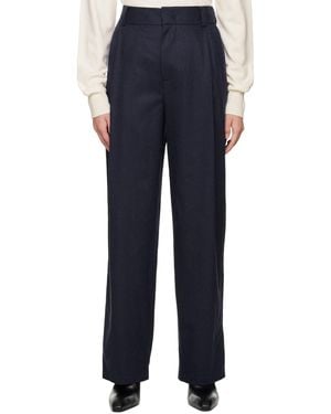 we11done Wide-Leg Pants - Blue